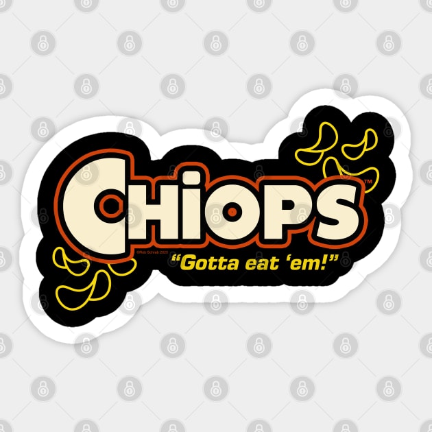 CHIOPS Sticker by RobSchrab